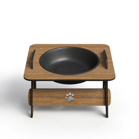 Comedouro Bebedouro Elevado Pet em MDF – Conforto + Estilo