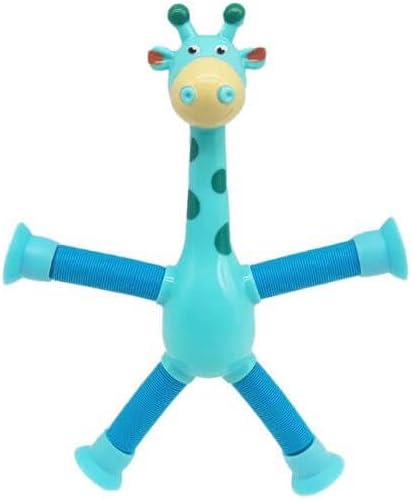 Brinquedo de Girafa com Ventosa – Estímulo e Diversão Segura