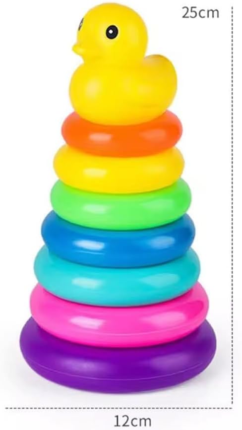 Torre de Empilhamento Anti Estresse – Brinquedo Sensorial para Bebês