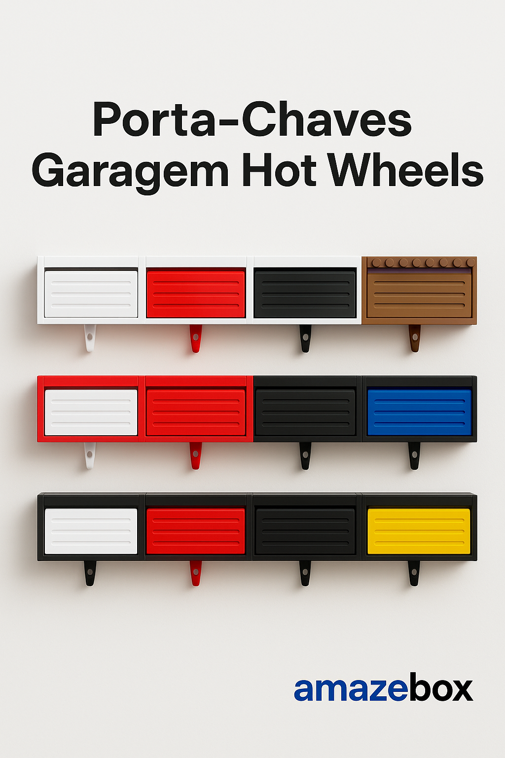 Porta-Chaves Garagem Hot Wheels