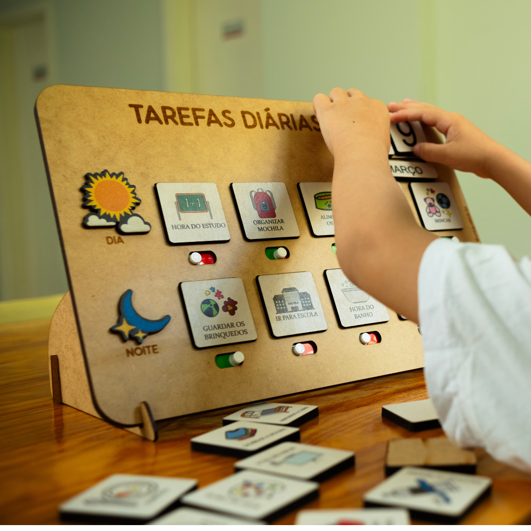 Tarefas Diárias - Brinque e Eduque ao Mesmo Tempo!