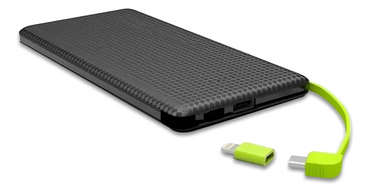Carregador Portátil com Adaptador iPhone – Compacto e Potente