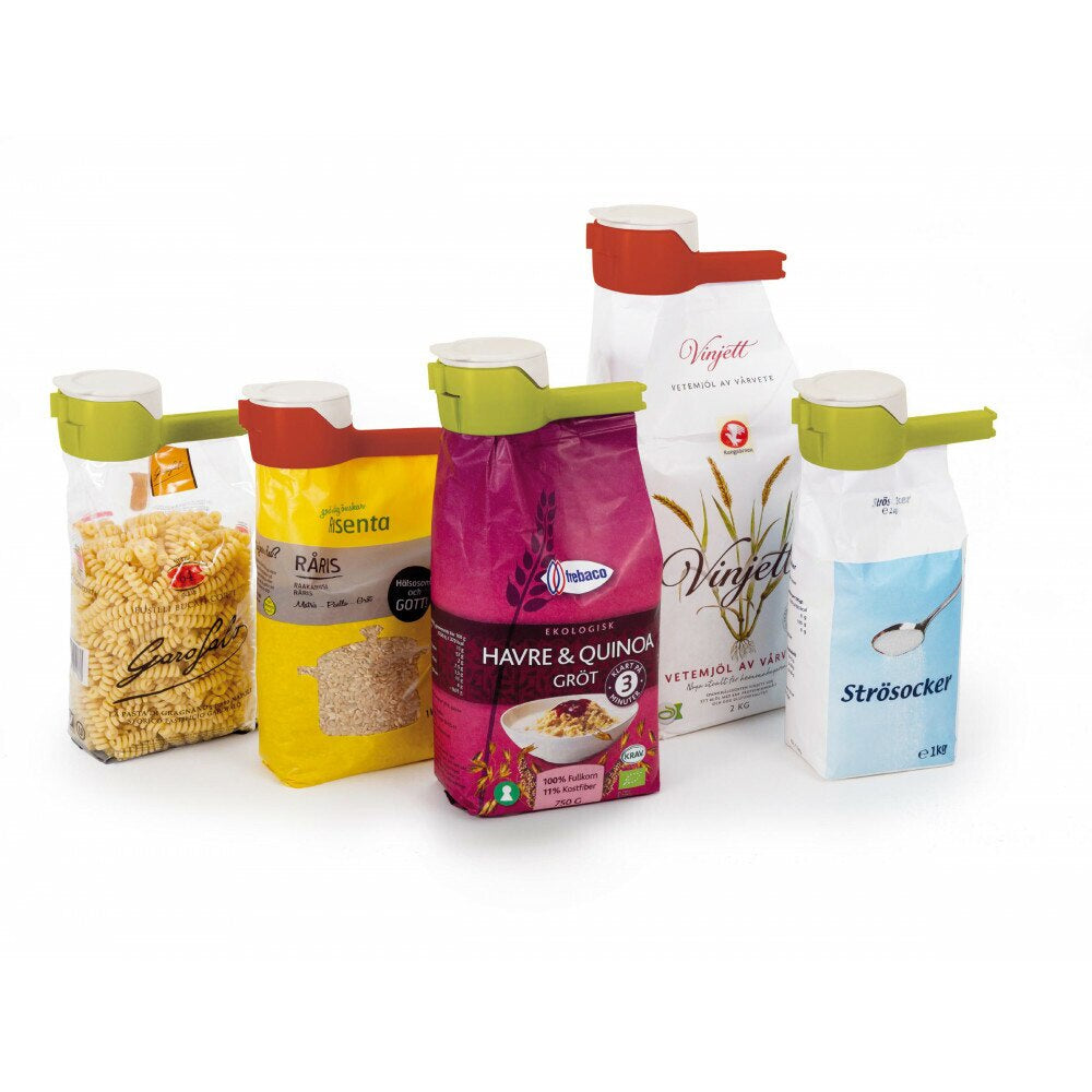 KIt 5 Fechadores de Embalagens com Tampa