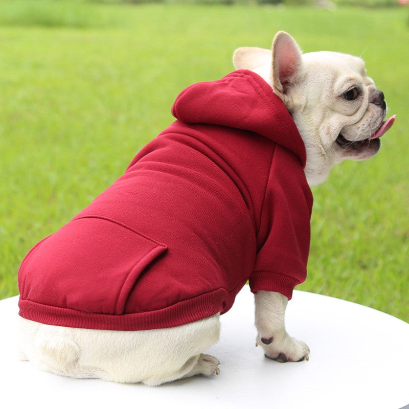Roupa de Cachorro Moletom com Capuz – Quentinha e Estilosa