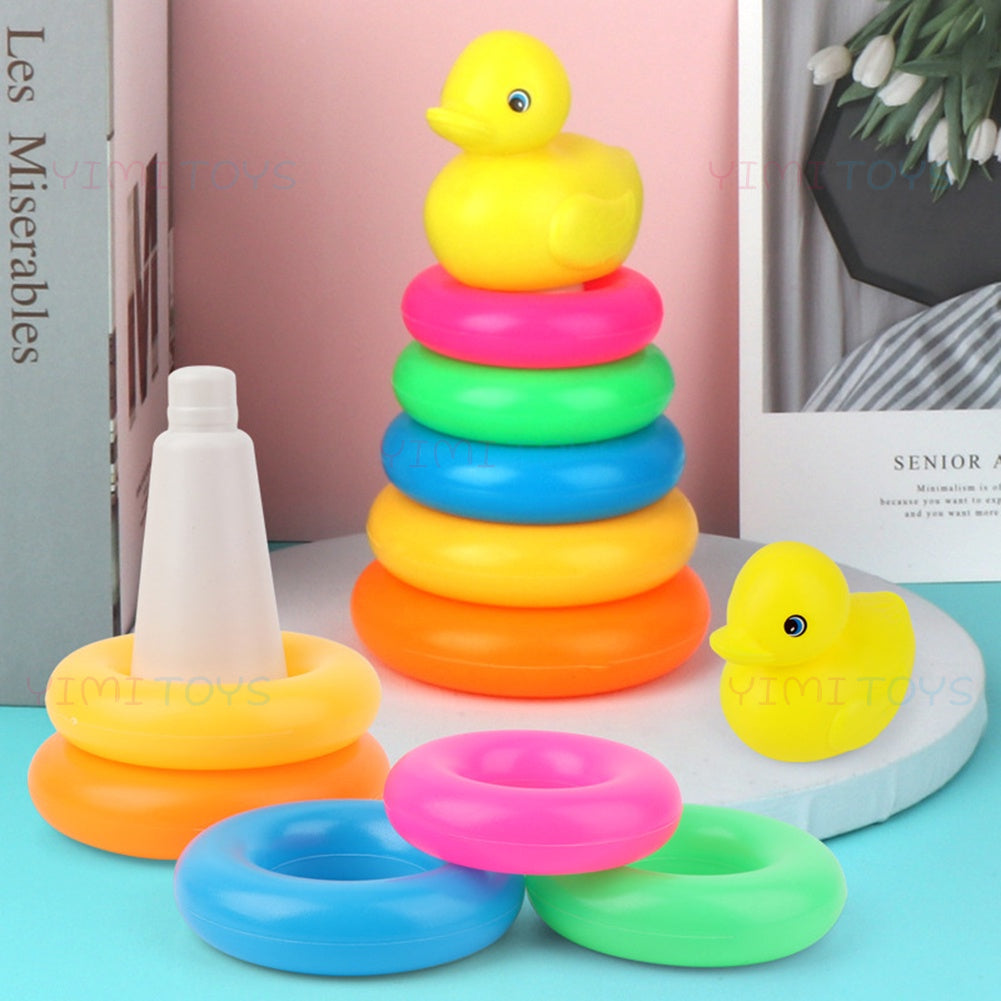 Torre de Empilhamento Anti Estresse – Brinquedo Sensorial para Bebês